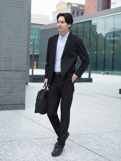 21 ユニクロのコンフォートジャケットはオンオフok ふわっとサラッと柔らかい ろんぶり