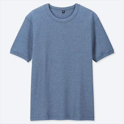 ユニクロのワッフルtシャツ 半袖 ざっくり着れてベタつかない ろんぶり ユニクロのワッフルtシャツ 半袖 ざっくり着れてベタつかない ろんぶり