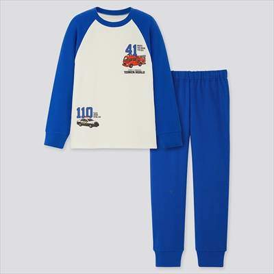 19 ユニクロ トミカのコラボスウェットセット 3種類の はたらく車 たちは必見 ろんぶり