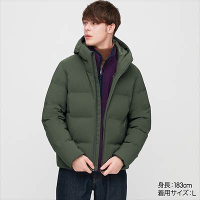 ブロックし UNIQLO ユニクロシームレスダウンパーカ2020秋冬3dカットの