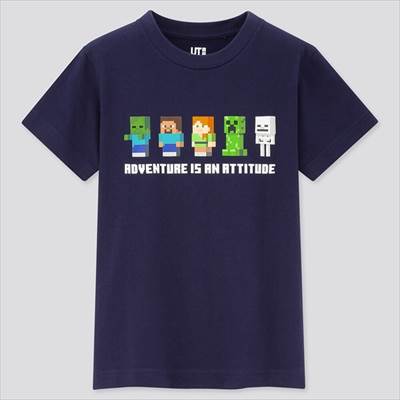 年 ユニクロ マイクラのコラボtシャツはファン必見 ろんぶり