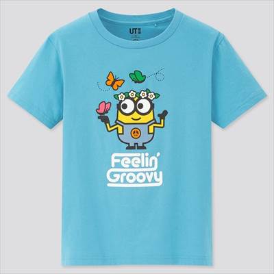 6月1日発売 年新作ミニオンズ ユニクロutのコラボtシャツは70年代風のポップなデザインが魅力 ろんぶり
