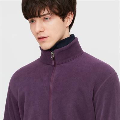 ふわ軽ぽかぽか ユニクロのフリースジャケット トレンドのゆったりシルエットに進化 ろんぶり