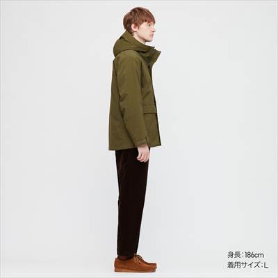 ハイブリッド ダウン パーカー ユニクロ