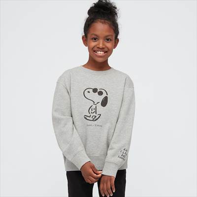 ユニクロ×KIDS ピーナッツ × 長場雄 スウェットシャツ(長袖)
