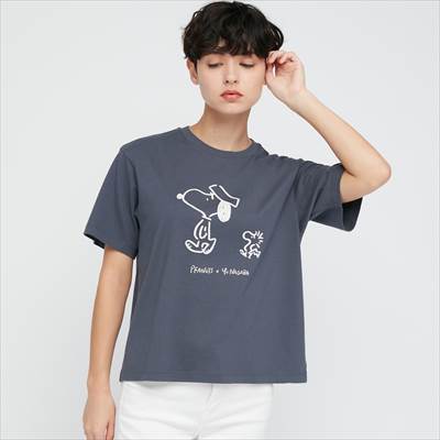ユニクロのピーナッツ × 長場雄 UT グラフィックTシャツ(半袖・ボクシーフィット)