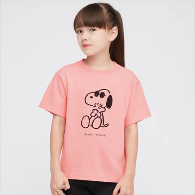 ユニクロ×KIDS ピーナッツ × 長場雄 UT グラフィックTシャツ(半袖)