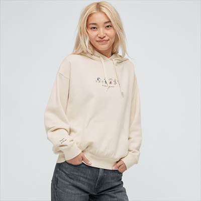 ユニクロ×ピーナッツ × 長場雄 スウェットプルパーカ(長袖)