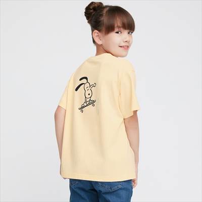 ユニクロ×KIDS ピーナッツ × 長場雄 UT グラフィックTシャツ(半袖)