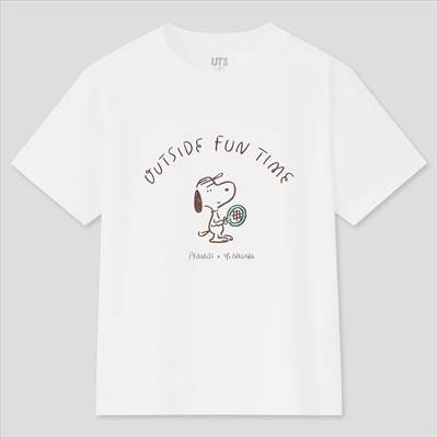 ユニクロ×KIDS ピーナッツ × 長場雄 UT グラフィックTシャツ(半袖)