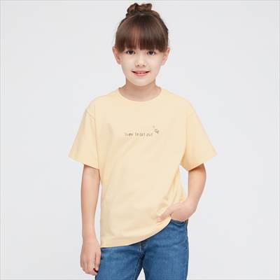 ユニクロ×KIDS ピーナッツ × 長場雄 UT グラフィックTシャツ(半袖)