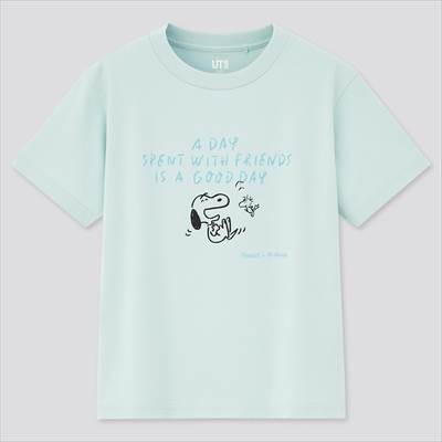 ユニクロ×KIDS ピーナッツ × 長場雄 UT グラフィックTシャツ(半袖)