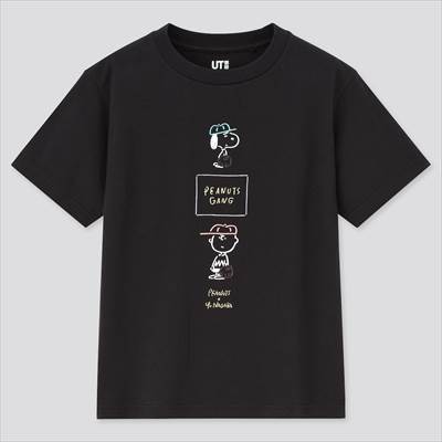ユニクロ×KIDS ピーナッツ × 長場雄 UT グラフィックTシャツ(半袖)