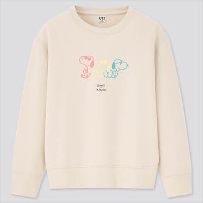 ユニクロ×KIDS ピーナッツ × 長場雄 スウェットシャツ(長袖)