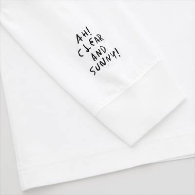 ユニクロ×ピーナッツ × 長場雄 クルーネックシャツ(長袖)
