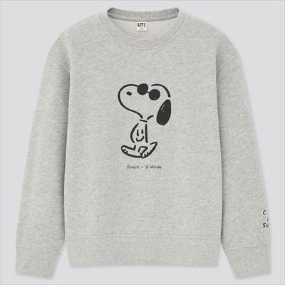 ユニクロ×KIDS ピーナッツ × 長場雄 スウェットシャツ(長袖)