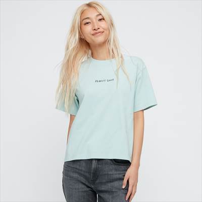 ユニクロのピーナッツ × 長場雄 UT グラフィックTシャツ(半袖・ボクシーフィット)