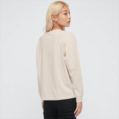 ユニクロ×ピーナッツ × 長場雄 クルーネックシャツ(長袖)