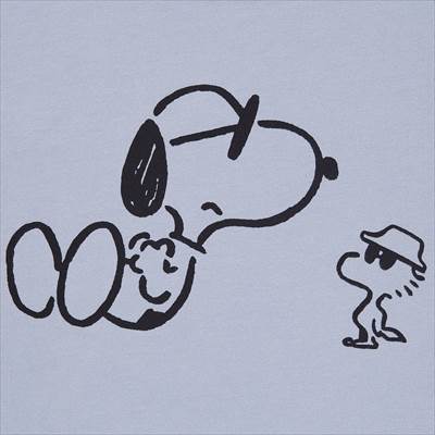 ユニクロ×ピーナッツ × 長場雄 クルーネックシャツ(長袖)