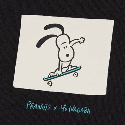 ユニクロ×ピーナッツ × 長場雄 クルーネックシャツ(長袖)