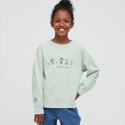 ユニクロ×KIDS ピーナッツ × 長場雄 スウェットシャツ(長袖)