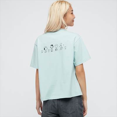 ユニクロのピーナッツ × 長場雄 UT グラフィックTシャツ(半袖・ボクシーフィット)