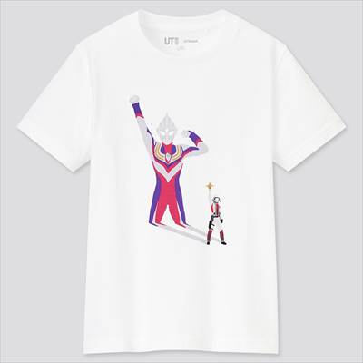 ユニクロのKIDS ウルトラマン UT グラフィックTシャツ(半袖)