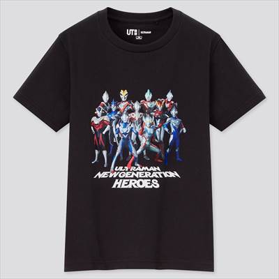 ユニクロのKIDS ウルトラマン UT グラフィックTシャツ(半袖)