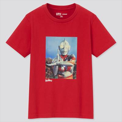 ユニクロのKIDS ウルトラマン UT グラフィックTシャツ(半袖)