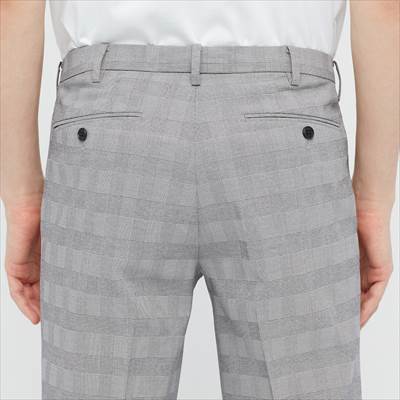 オシャレで上品 感動パンツのチェック ストライプ チドリを履けばカッコよく決まる ろんぶり