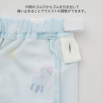 ユニクロのEテレキッズキャラクターコレクション ドライパジャマ（半袖）