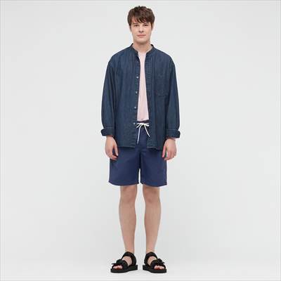 ユニクロのスイムアクティブショートパンツ 海パン 水着 街でも使える水陸両用 ろんぶり