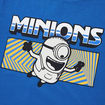 ユニクロのKIDS ミニオンズ・フィーバー UT グラフィックTシャツ（半袖）