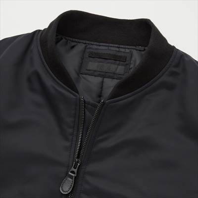 ユニクロのma 1ブルゾンはシンプルでスッキリしたシルエットが魅力 ろんぶり