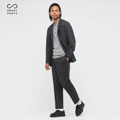 ユニクロのスマートアンクルパンツまとめ ウエストゴムで楽チンに履ける ろんぶり