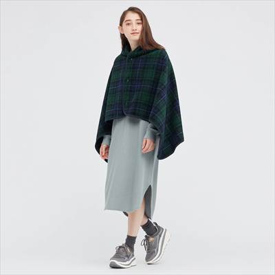 2021秋冬 ユニクロの新作フリースリバーシブルブランケットまとめ ひざかけにも羽織りにも使える2way仕様 ろんぶり