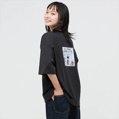 2022年新作ユニクロのピーナッツ・サンデー・スペシャルズ UT グラフィックTシャツ(半袖・オーバーサイズフィット)