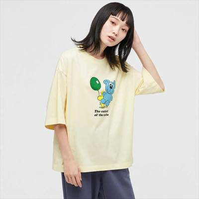 2022年新作ユニクロのピーナッツ・サンデー・スペシャルズ UT グラフィックTシャツ(半袖・オーバーサイズフィット)