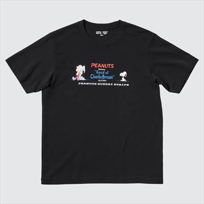 2022年新作ユニクロのピーナッツ・サンデー・スペシャルズ UT グラフィックTシャツ(半袖・レギュラーフィット)