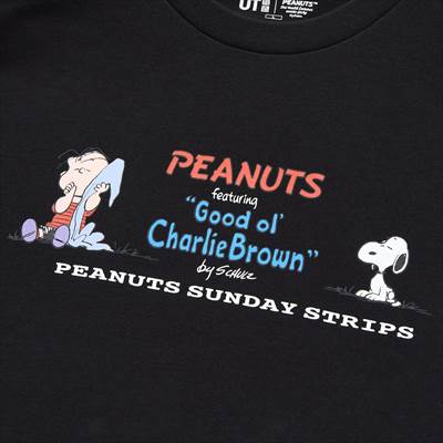 2022年新作ユニクロのピーナッツ・サンデー・スペシャルズ UT グラフィックTシャツ(半袖・レギュラーフィット)
