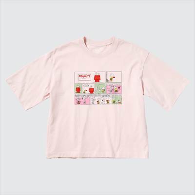 2022年新作ユニクロのピーナッツ・サンデー・スペシャルズ UT グラフィックTシャツ(半袖・オーバーサイズフィット)