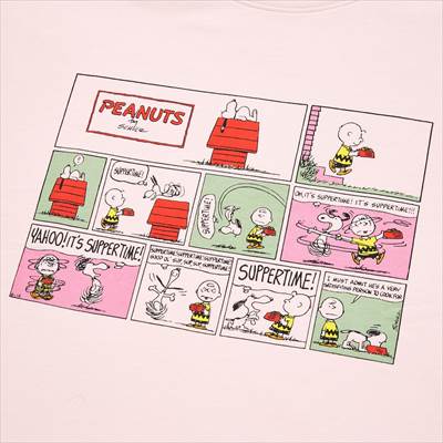 2022年新作ユニクロのピーナッツ・サンデー・スペシャルズ UT グラフィックTシャツ(半袖・オーバーサイズフィット)