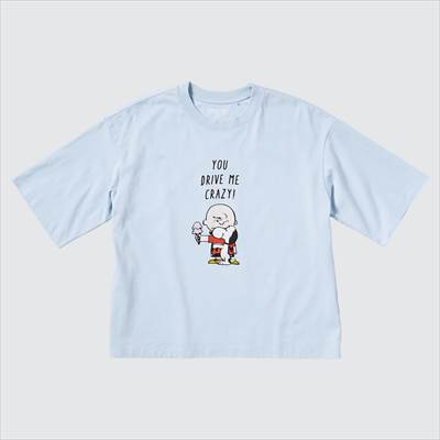 2022年新作ユニクロのピーナッツ・サンデー・スペシャルズ UT グラフィックTシャツ(半袖・オーバーサイズフィット)