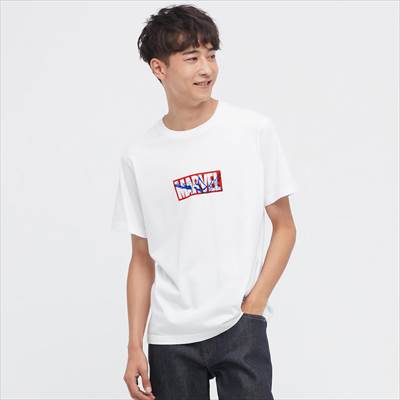 ユニクロのフレーズ オブ マーベル UT グラフィックTシャツ(半袖・レギュラーフィット)