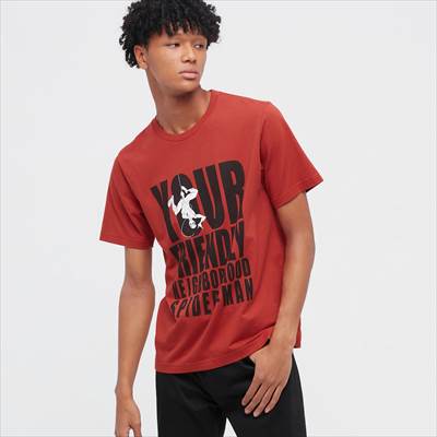 ユニクロのフレーズ オブ マーベル UT グラフィックTシャツ(半袖・レギュラーフィット)
