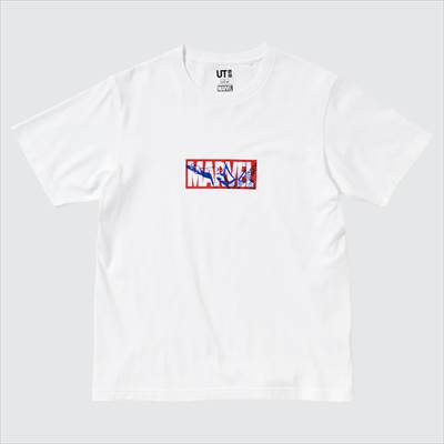 ユニクロのフレーズ オブ マーベル UT グラフィックTシャツ(半袖・レギュラーフィット)