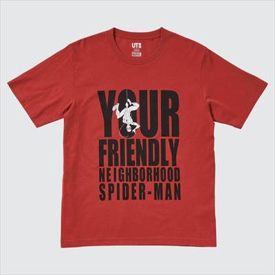 ユニクロのフレーズ オブ マーベル UT グラフィックTシャツ(半袖・レギュラーフィット)