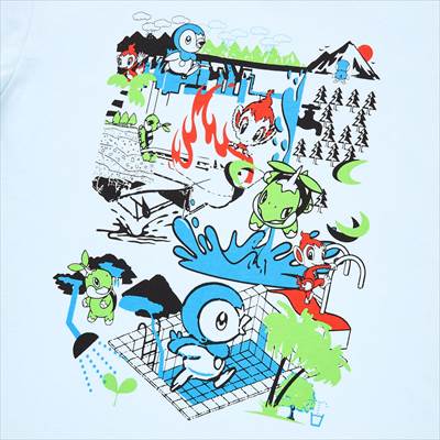 ユニクロ2022年新作・KIDS ポケモン ミーツ アーティスト 2022 春夏 UT グラフィックTシャツ(半袖)