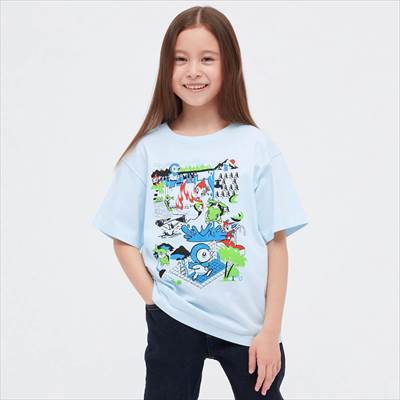 ユニクロ2022年新作・KIDS ポケモン ミーツ アーティスト 2022 春夏 UT グラフィックTシャツ（半袖）