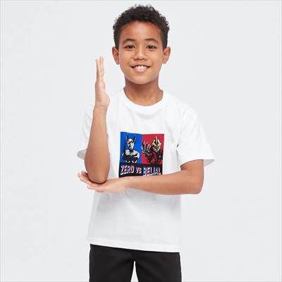 ユニクロの2022年新作・KIDS ウルトラマン UT グラフィックTシャツ（半袖）